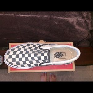 checker board vans